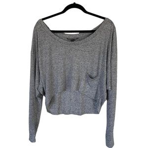 Victoria’s Secret Long Sleeve Crop Top Size L